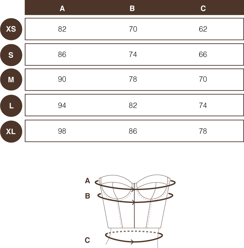 CORSETTO TRAPUNTATO