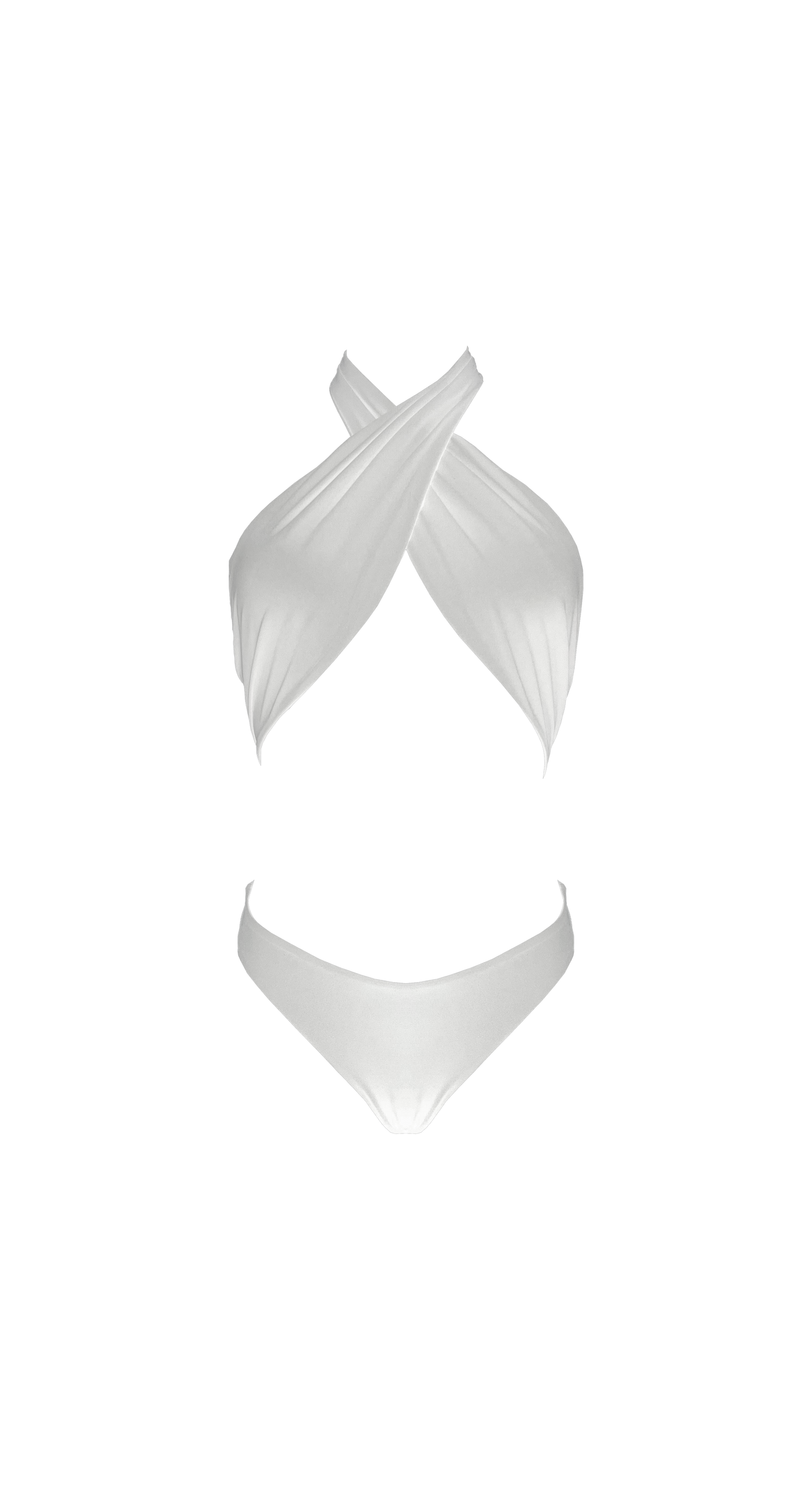 INTERO INCROCIATO BIANCO