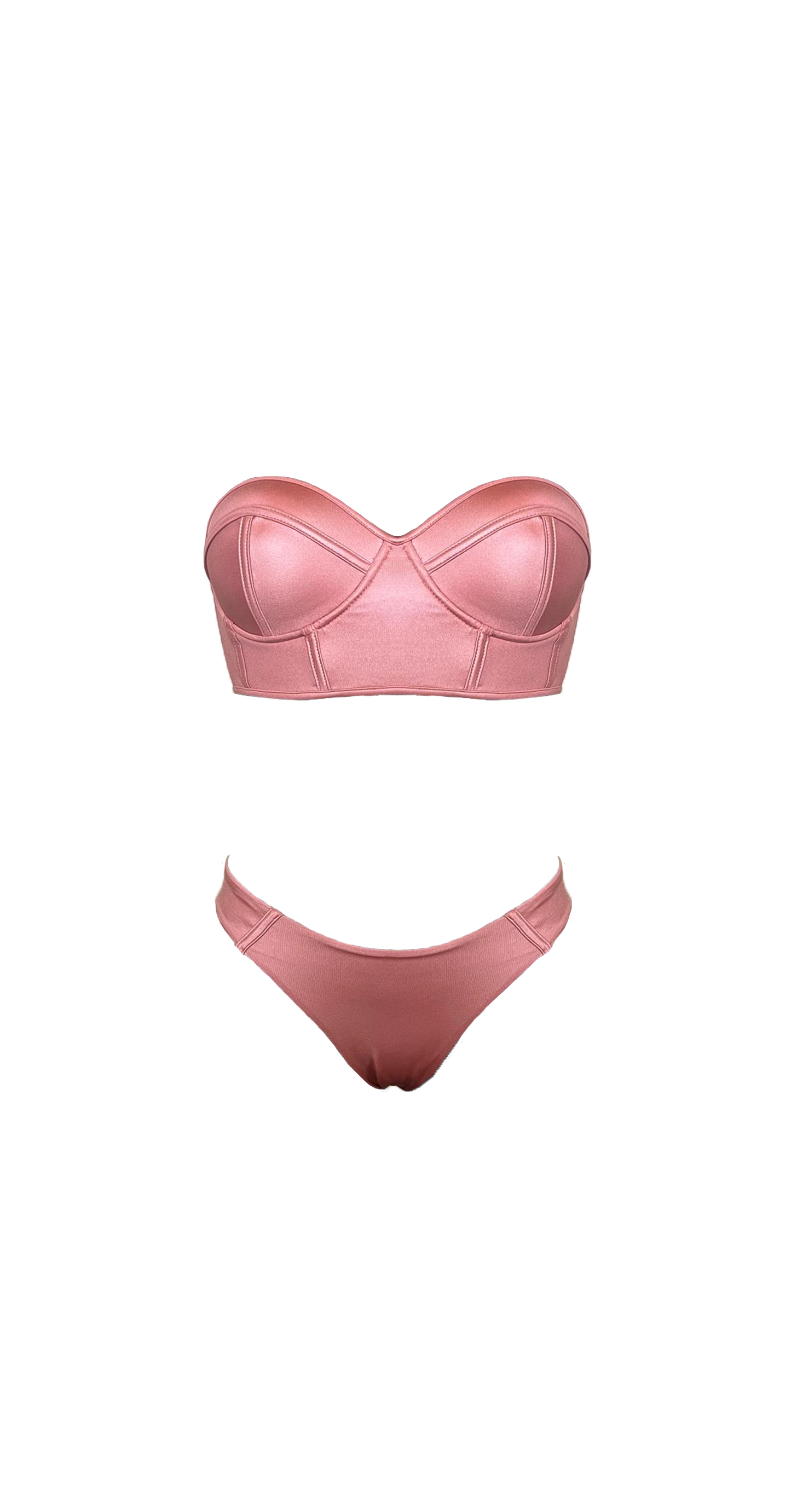 BIKINI CORSETTO ROSA