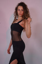 TULLE MAXI DRESS