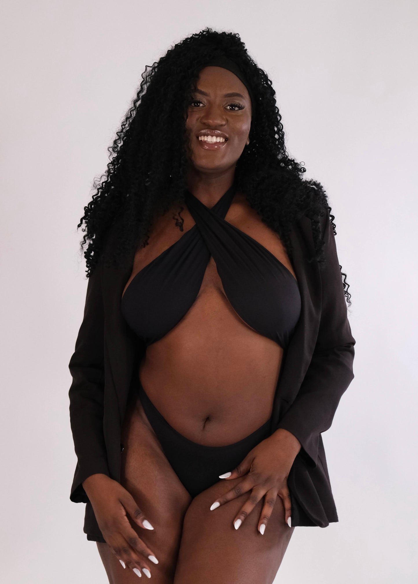 INTERO INCROCIATO NERO