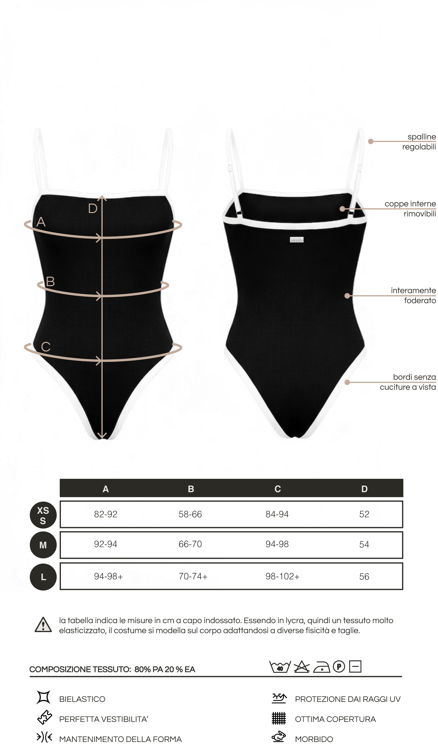 INTERO MINIMAL NERO