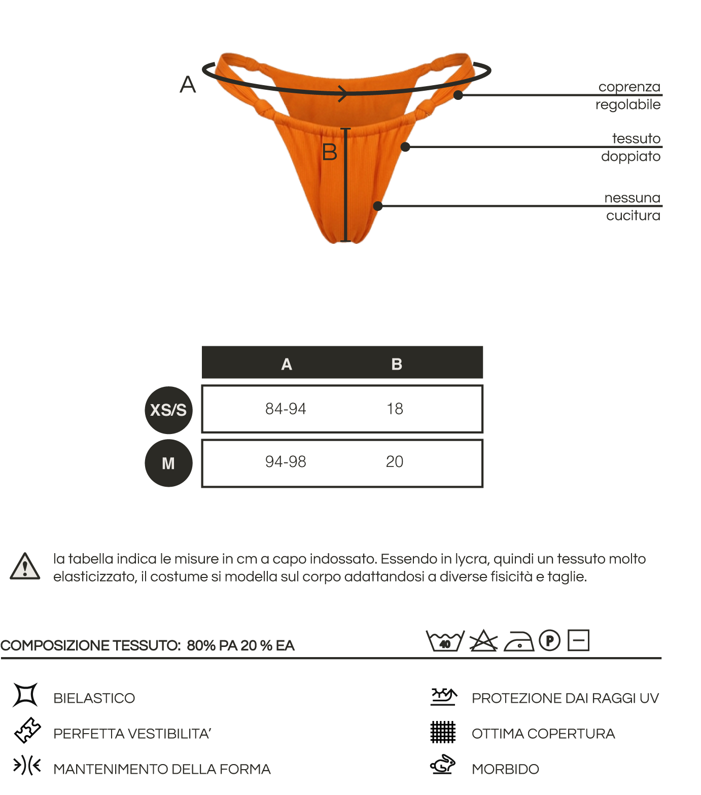 SLIP NODO ARANCIONE