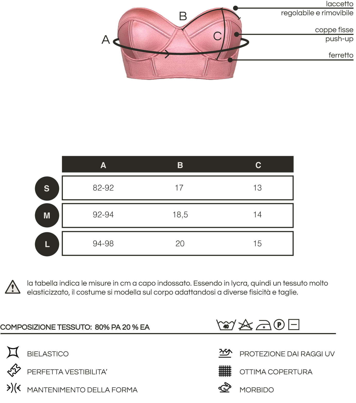 TOP CORSETTO ROSA