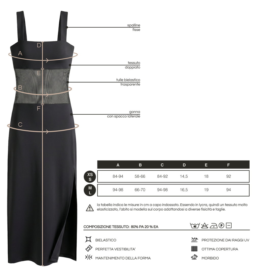 TULLE MAXI DRESS